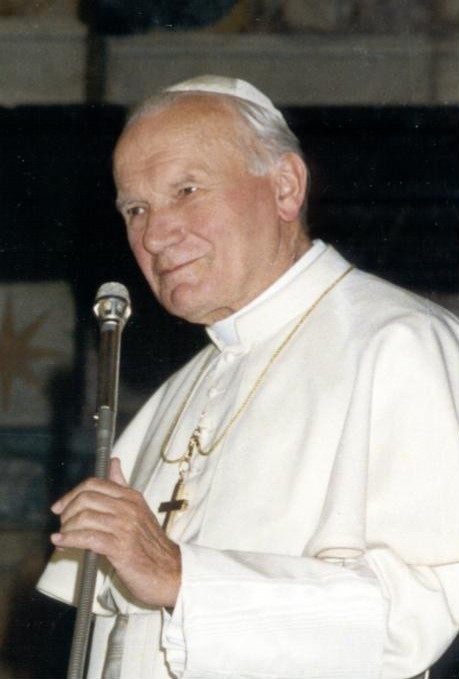 Św. Jan Paweł II, Katowice 1983 · fot. Bernard Gotfryd / Library of Congress